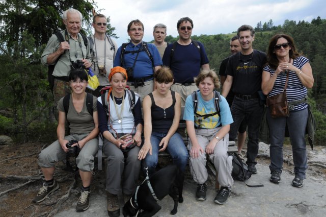 Přeživší náročné výstupy ve skalním městě - NP České Švýcarsko (VI | 2012)